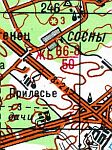 Самая подробная карта Беларуси