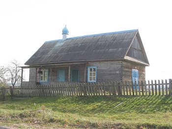 Барань (Борис. р-н), церковь Покровская? /в деревенском доме/ (дерев.)