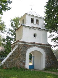 Белавичи (Ивацев. р-н), церковь: брама-колокольня