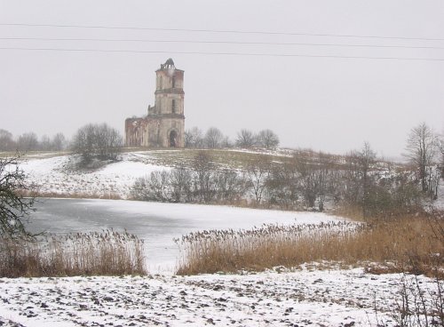 Белая Церковь, церковь Троицкая (руины)