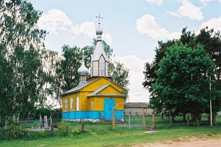 Белица, церковь Крестовоздвиженская (дерев.)